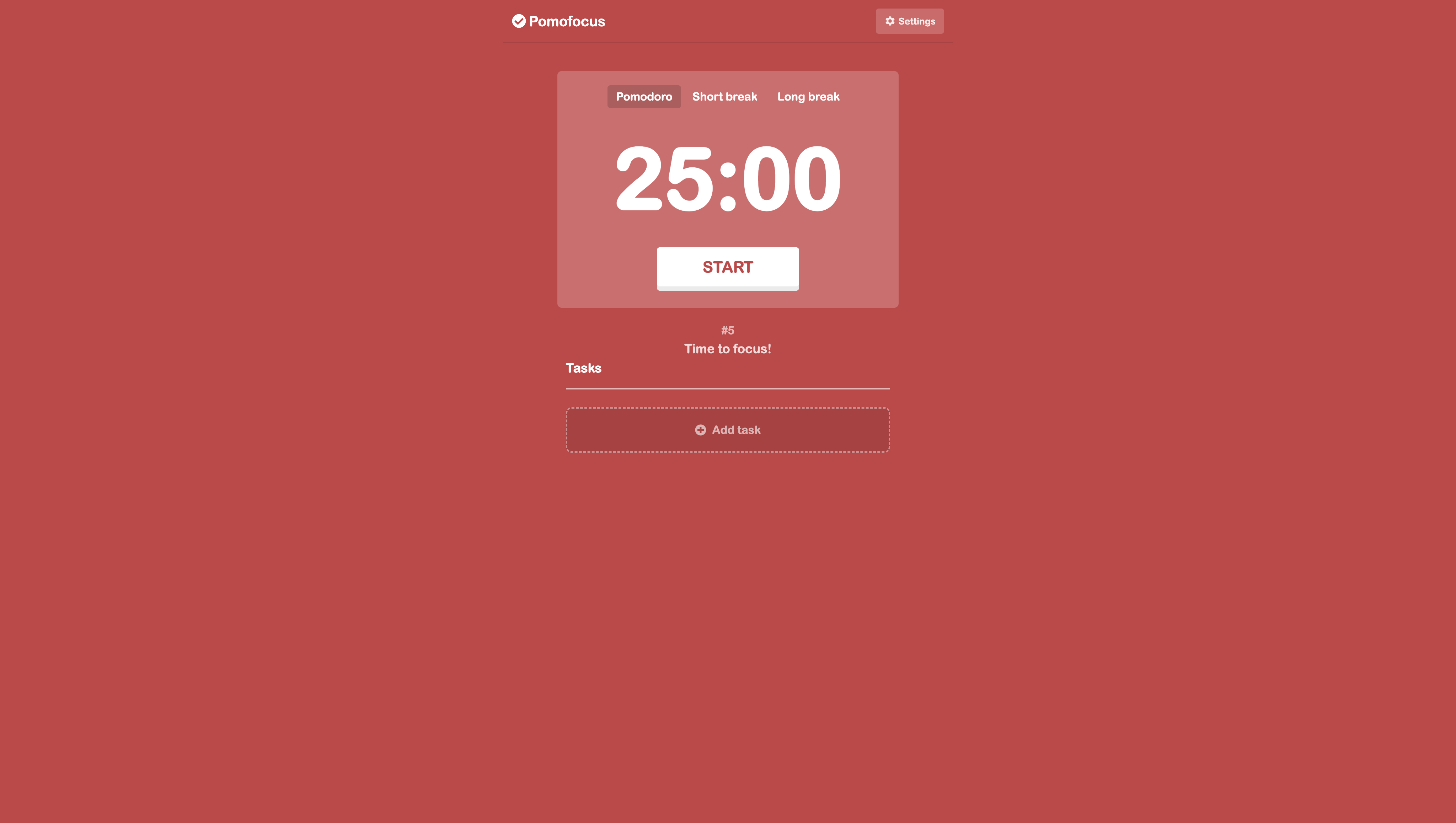 Pomofocus (Timer / Demo)